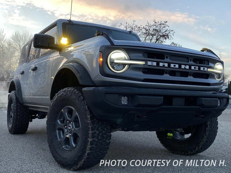 Diode Dynamics SS3 LED Fog Light Kit for 2021-2023 Ford Bronco (w/ Standard Bumper)