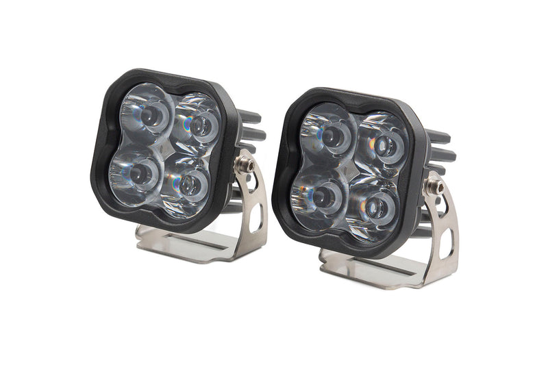 Diode Dynamics Stage Series 3" SAE/DOT White MAX Standard LED Pod Pair