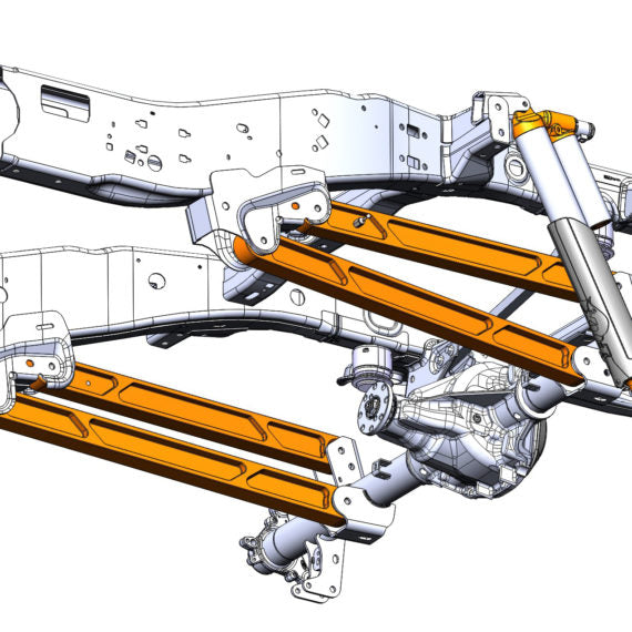 2021+ Ford F150 Raptor Gen 3 RPG Billet Rear Lower Link Kit