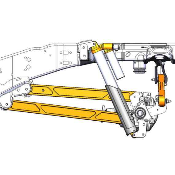 2021+ Ford F150 Raptor Gen 3 RPG Billet Rear Lower Link Kit