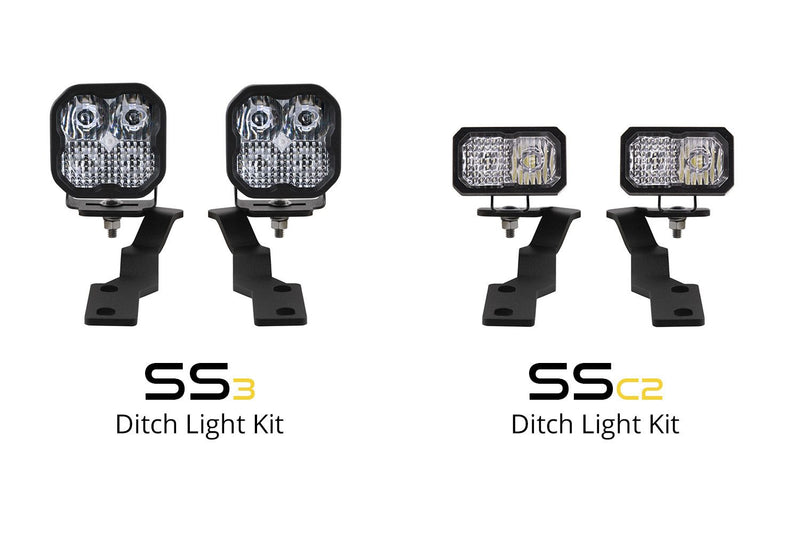 Diode Dynamics Stage Series Backlit Ditch Light Kit for 2016-2023 Toyota Tacoma