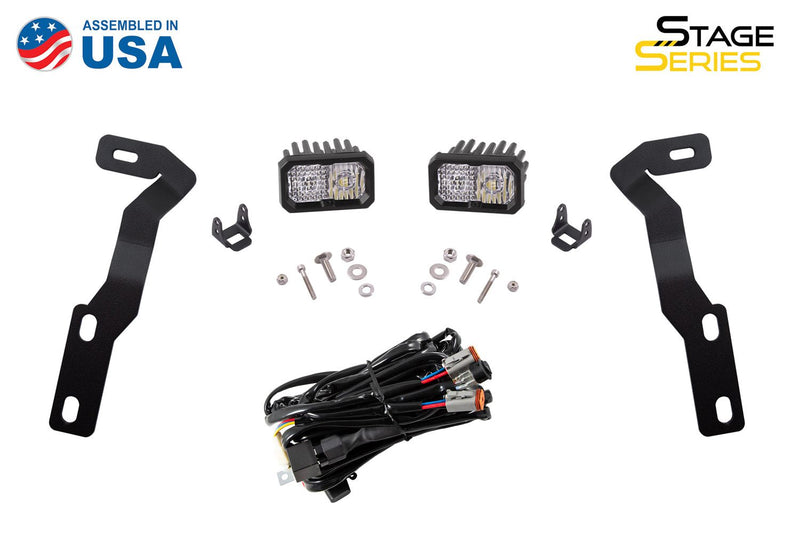 Diode Dynamics Stage Series Backlit Ditch Light Kit for 2016-2023 Toyota Tacoma