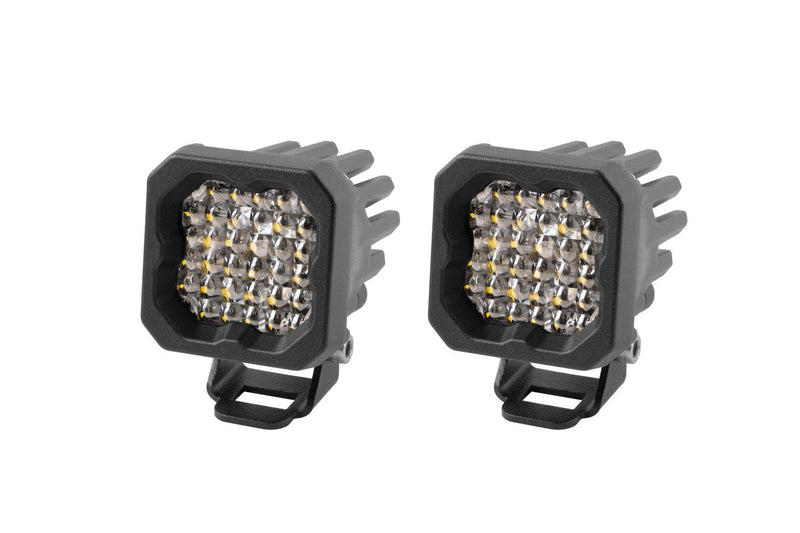 Diode Dynamics Stage Series C1 White Pro Standard LED Pod (pair)