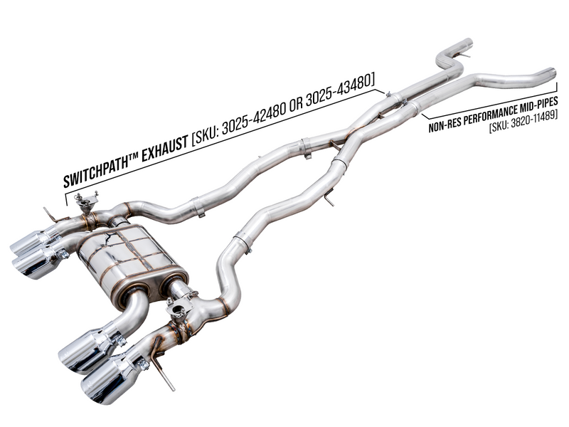 2021+ BMW M3/M4 G80/G82/G83 AWE Exhaust Suite