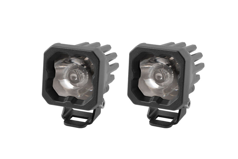 Diode Dynamics Stage Series C1 White Pro Standard LED Pod (pair)